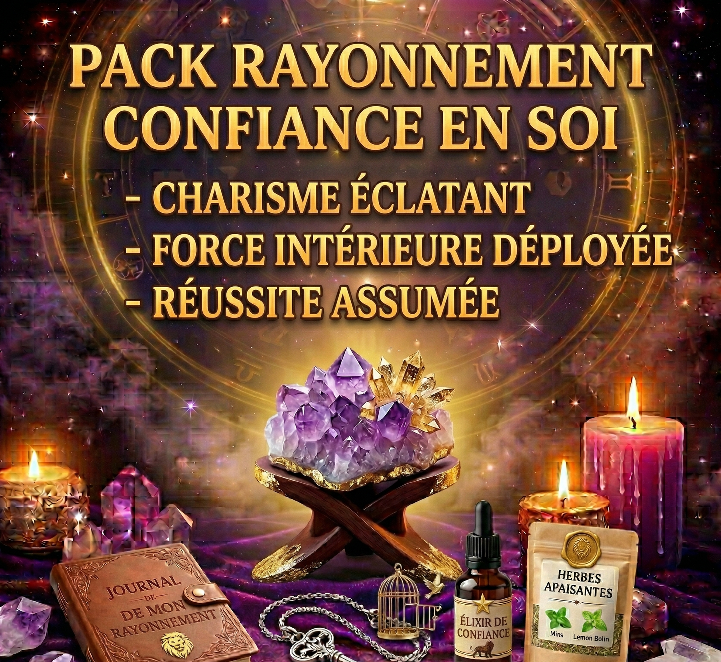 Pack Rayonnement Confiance en Soi – 3 Séances d’Hypnose (1h Chacune)