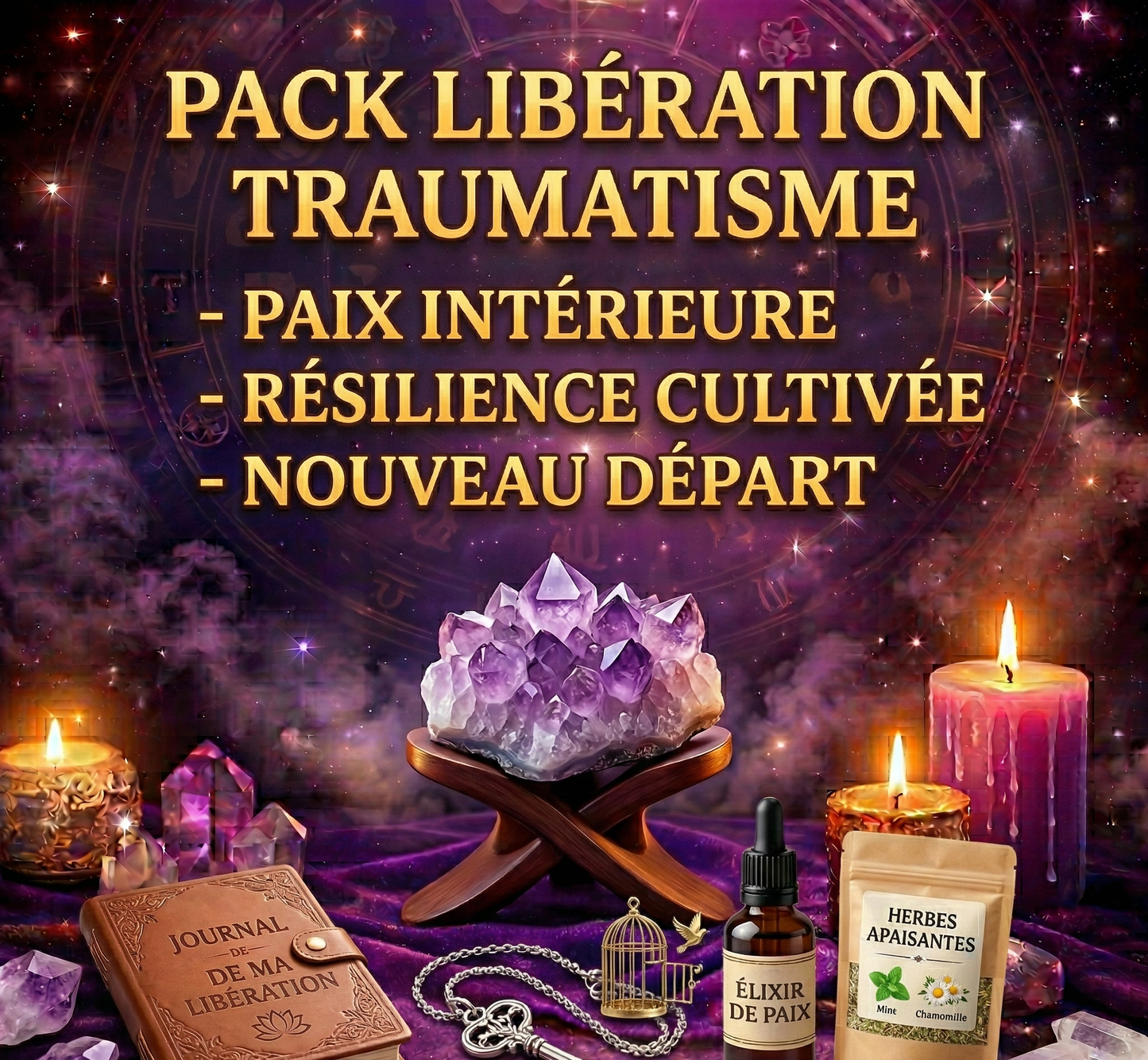 Pack Libération Traumatisme – 3 Séances d’Hypnose (1h Chacune )
